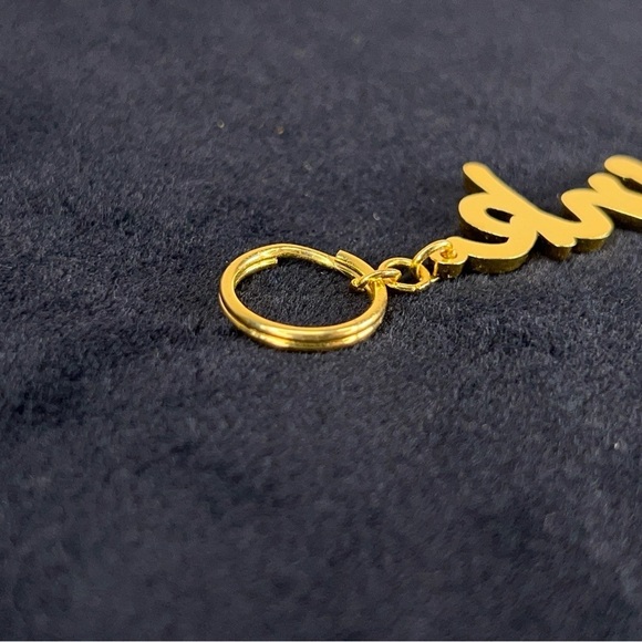 GOLD WINK KEYCHAIN FUN FLIRTY GIFT - Picture 3 of 8